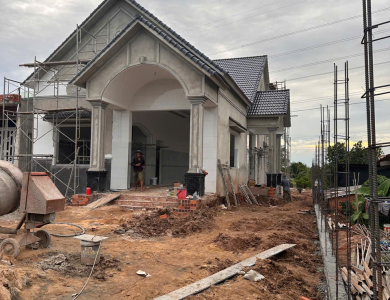 Thi công nhà Chị Trang
