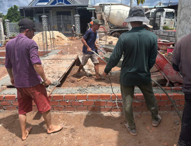 Xây nhà phần thô bao nhiêu tiền 1m2 Tây Ninh
